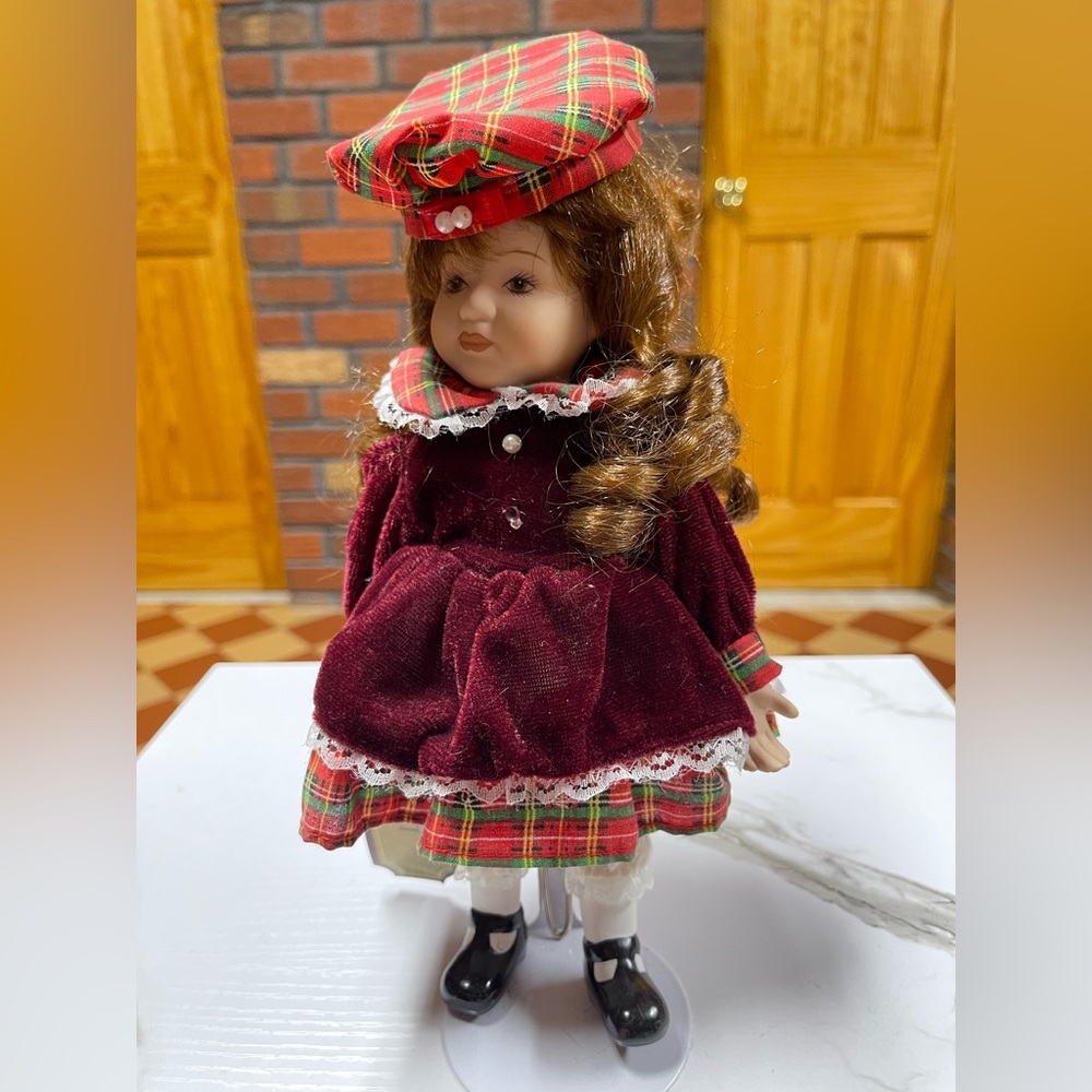 Vintage porcelain doll